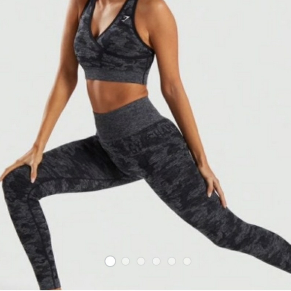 Gymshark seamless camouflage leggings